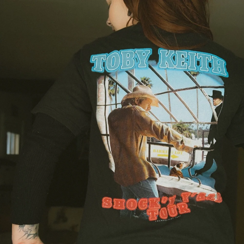 Vintage y2k Toby Keith T-shirt - Picture 2 of 6